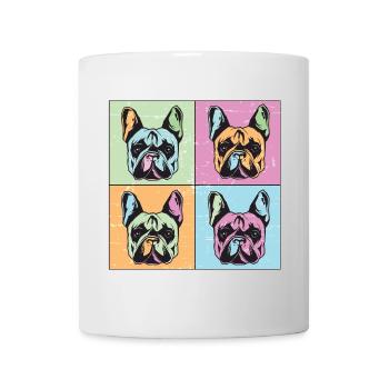 Bulldogs Image Abstract - Mug - white - Front