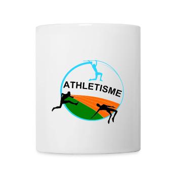 Athlétisme - Mug blanc - blanc - Devant