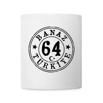 Banaz 64 Usak - Tasse - Weiß - Vorne