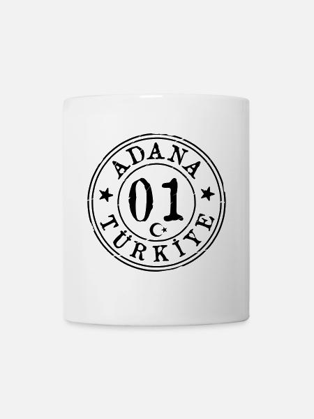 Adana 01 Vintage - Tasse - Weiß