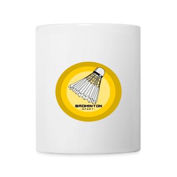 Badminton - Mug - white - Front