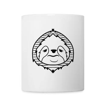 Sloth Zoo Jungle Tired Animal Mammal - Mug - white - Front