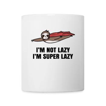 Sloth Humorous Animal Statement Lazy Zoo - Mug - white - Front
