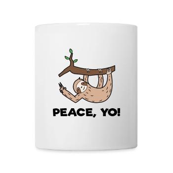 Sloth Hammock Cool Statement Jungle Dweller - Mug - white - Front