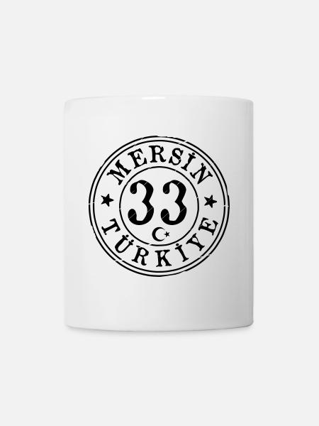 Mersin 33 Vintage - Tasse - Weiß