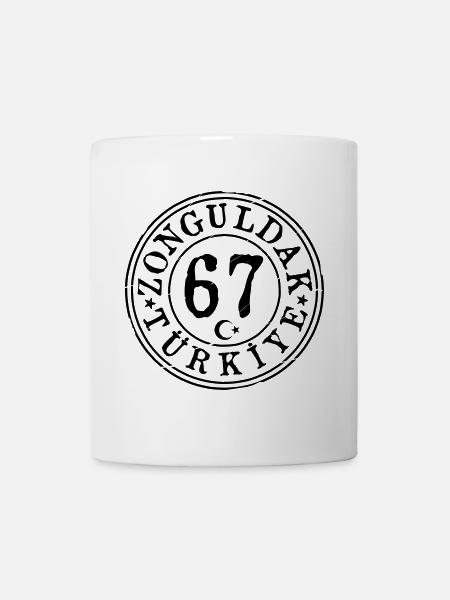 Zonguldak 67 Vintage - Tasse - Weiß