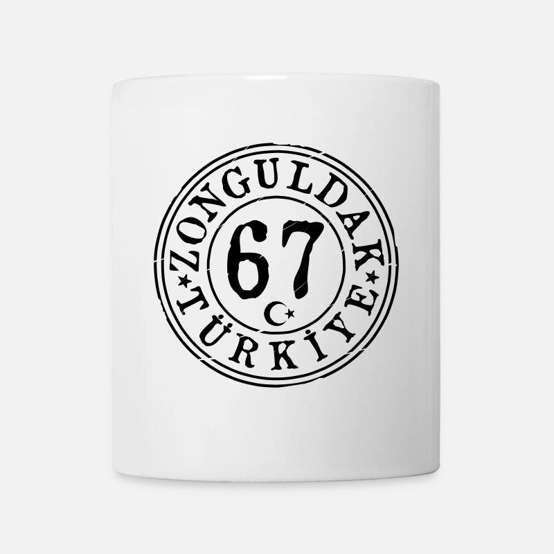 Zonguldak 67 Vintage - Tasse - Weiß