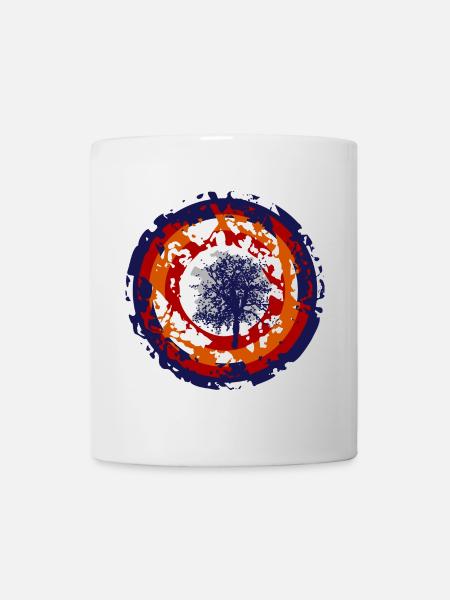 Crazy Bullseye - Mug - white