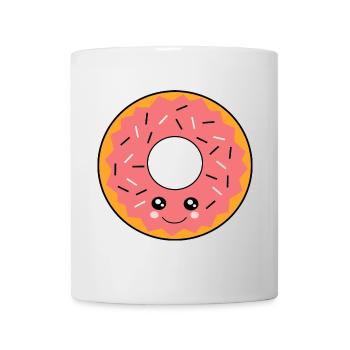 Kawaii Donuts Kawaii Kuchen Kawaii Sticker lustig - Tasse - Weiß - Vorne