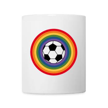 football Regembogen - Mug - white - Front