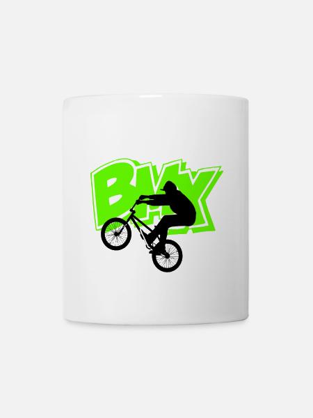 BMX - Tasse - Weiß