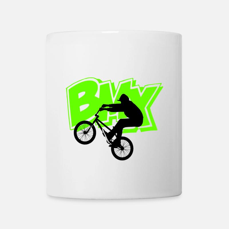 BMX - Tasse - Weiß