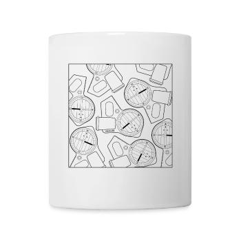 Orientierungslauf [05.1] [orienteering] [PX] - Tasse - Weiß - Vorne