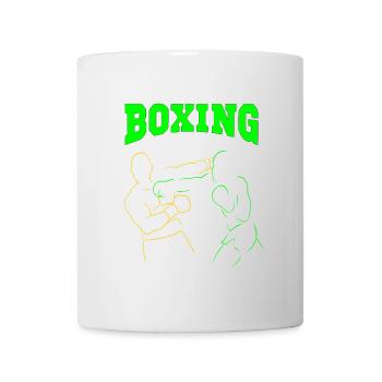 Boxen - Tasse - Weiß - Vorne