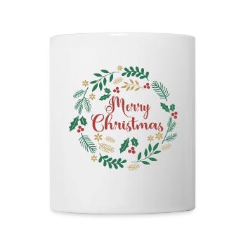 T-shirt Joyeux Noël Joyeux Noël Feliz Navidad - Mug blanc - blanc - Devant