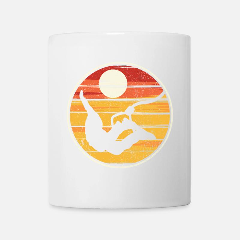 Sunset Silhouette Flight - Mug - white