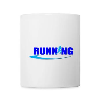 Running - Mug - white - Front