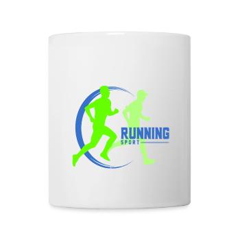 Running - Mug - white - Front