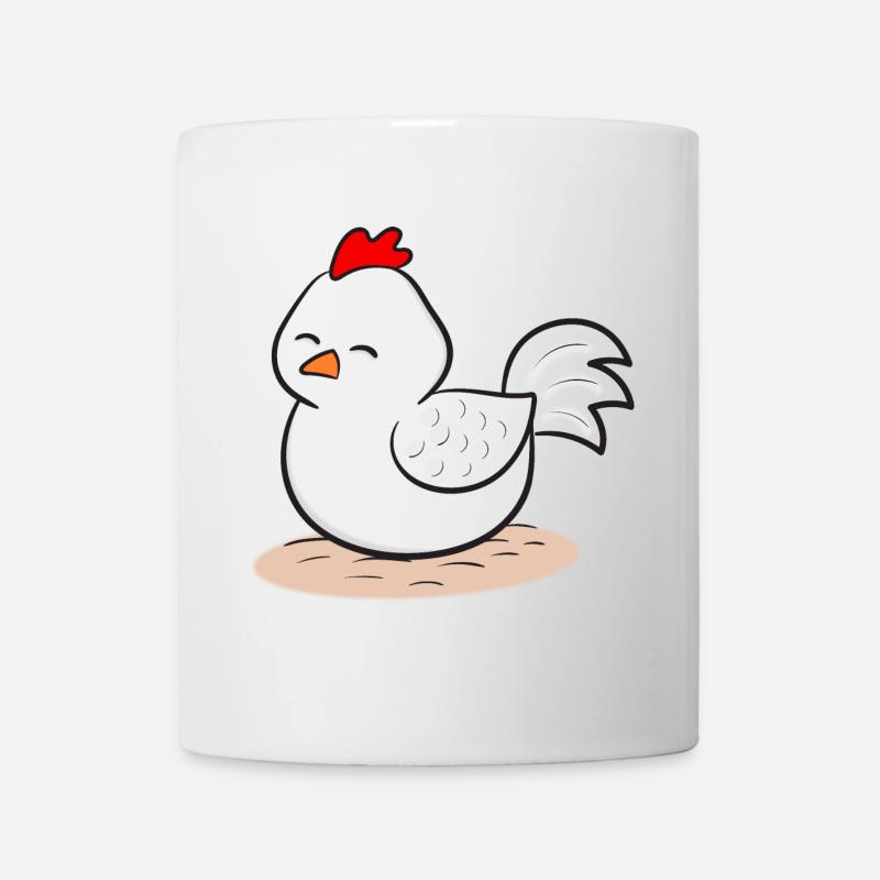 Huhn Hühner - Tasse - Weiß
