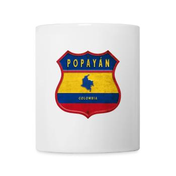 Conception des armoiries de Popayán, Colombie - Mug blanc - blanc - Devant