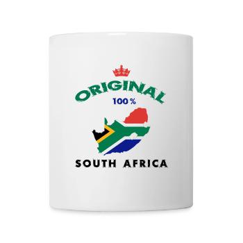 South Africa original 100% flag design - Mug - white - Front
