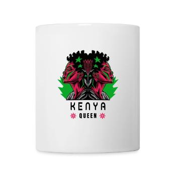 Kenia Königin - Tasse - Weiß - Vorne