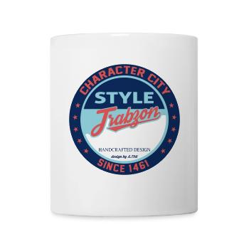 de t-shirt de haute qualité d’inspiration vintage. - Mug blanc - blanc - Devant
