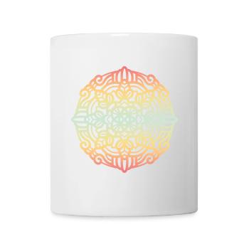 Mandala - Mug blanc - blanc - Devant