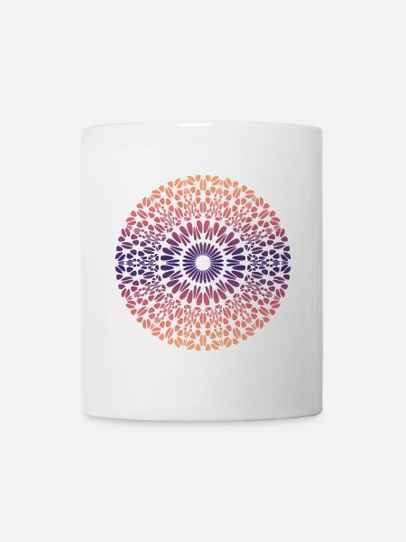 Mandala - Mug blanc - blanc