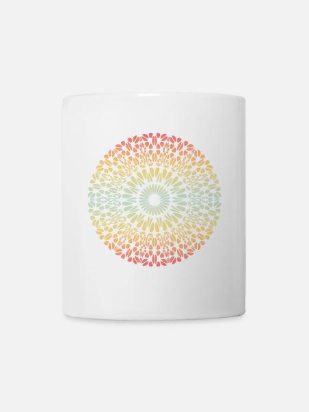 Mandala - Mug blanc - blanc