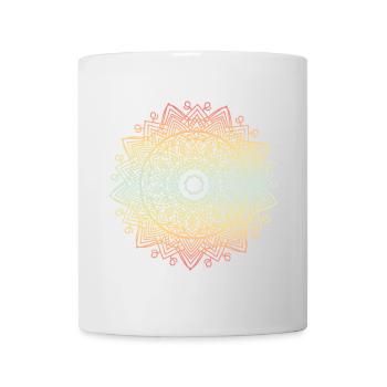 Mandala - Tasse - Weiß - Vorne