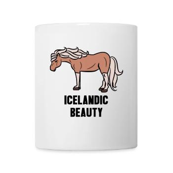 Islandpferde Statement Pferde Araber Reiten - Tasse - Weiß - Vorne