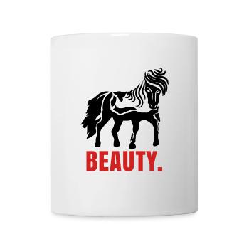 Pferde Pferdenarr Fohlen Islandpferde Spruch - Tasse - Weiß - Vorne