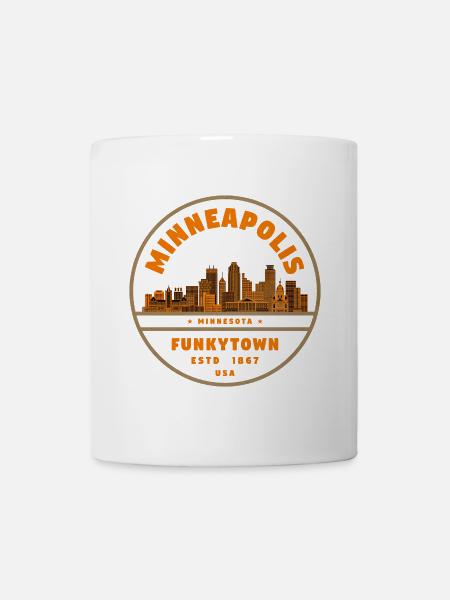 Minneapolis Minnesota - Mug blanc - blanc