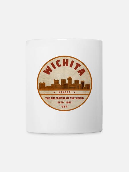 Wichita États-Unis - Mug blanc - blanc