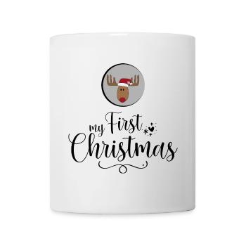my first Christmas - Tasse - Weiß - Vorne