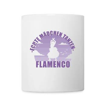 Flamenco Tänzerin Andalusien Tanz Geschenk - Tasse - Weiß - Vorne