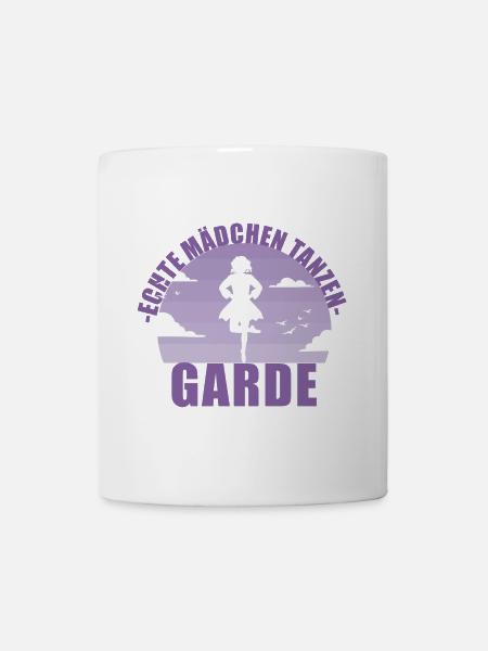 Garde Fasching Karneval Tanzen Geschenk - Tasse - Weiß