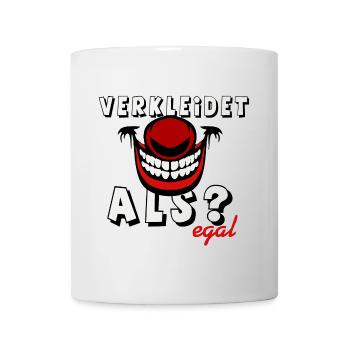 Party Shirt ,Feiern , Karneval, verkleidet egal(25 - Tasse - Weiß - Vorne