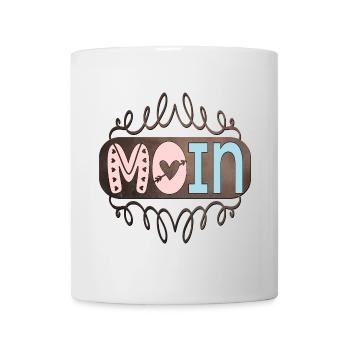 MOIN - BEGRÜßUNG SPRÜCHE - NORDDEUTSCHLAND - Tasse - Weiß - Vorne