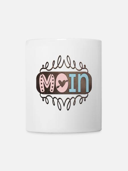 MOIN - BEGRÜßUNG SPRÜCHE - NORDDEUTSCHLAND - Tasse - Weiß
