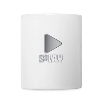 Spielen - Tasse - Weiß - Vorne