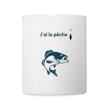 J'ai la pêche - Mug blanc - blanc - Devant