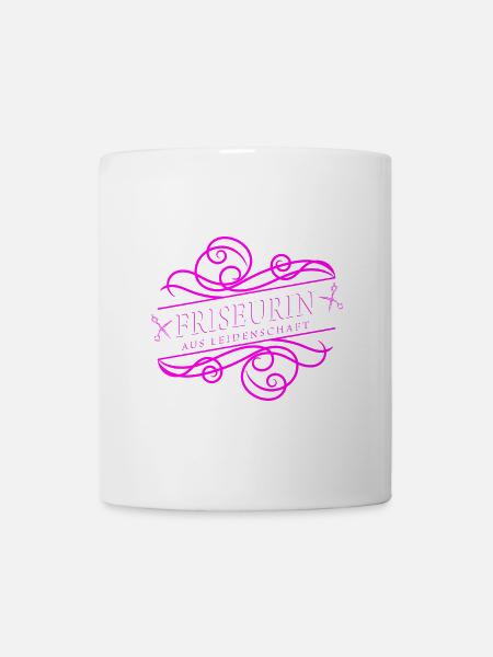 Friseurin aus Leidenschaft - Tasse - Weiß