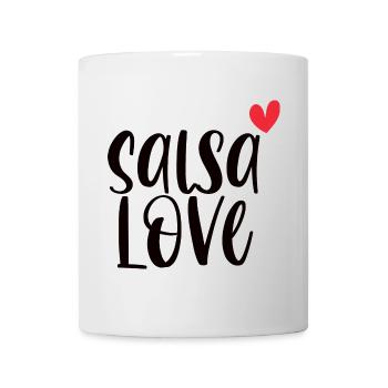 Salsa Love! Dancer Dancers Dance Gift - Mug - white - Front