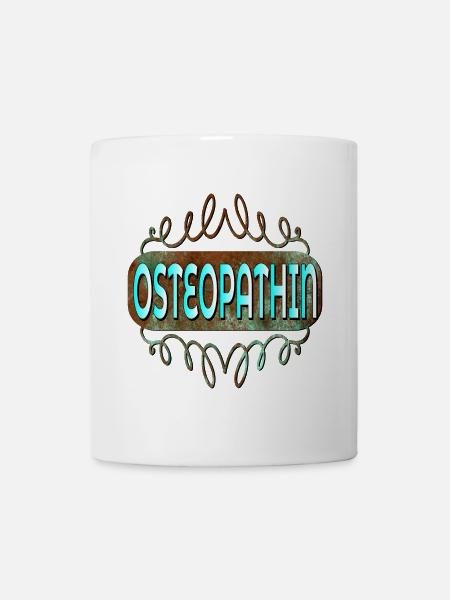OSTEOPATHIE THERAPEUTIN - BERUF OSTEOPATHIN - Tasse - Weiß