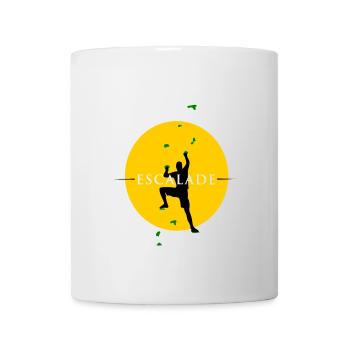 Escalade - Mug blanc - blanc - Devant