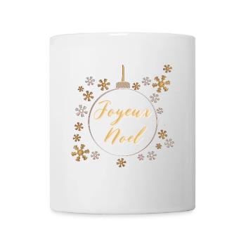 Christmas Ball "Merry Christmas" - Mug - white - Front