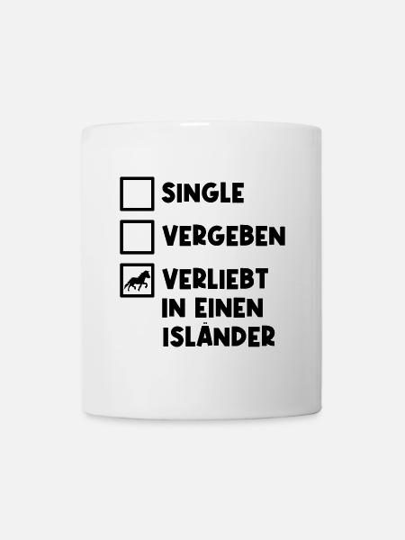 Islandpferde Isländer Pferdeliebe Statement Pferde - Tasse - Weiß