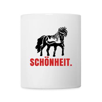 Pferde Spruch Pferdenarr Islandpferde Isländer - Tasse - Weiß - Vorne